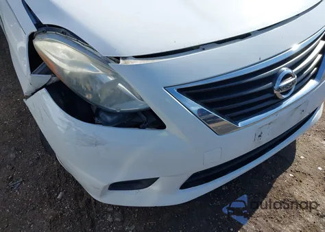 2013 Nissan Versa 1.6 Sv z USA, uszkodzony, nr VIN 3N1CN7AP1DL860570